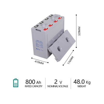 UPS Vrla Lead Acid Battery 800Ah Agm Valve Regulated Lead Acid