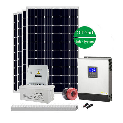 220V 5000 Watt Solar Power System 220vac Off Grid Solar Power System For House