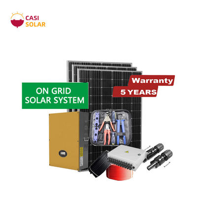 Rooftop 250KW Home Solar Generator Systems 400V Monocrystalline Solar Panel System