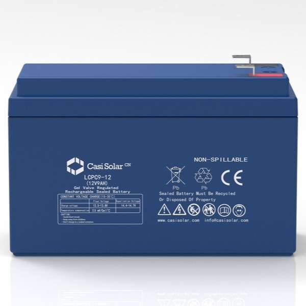12v 9 Amp Deep Cycle Gel Battery Rechargeable For Bike Generator